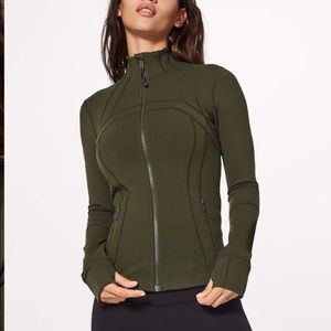 SOLD - Lululemon Define Jacket Dark Olive